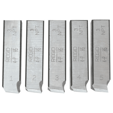 Ridgid NPT Pipe Dies for 4PJ Geared Pipe Threader | Ridgid by KHM Megatools Corp. Ridgid NPT Pipe Dies for 4PJ Geared Pipe Threader | Ridgid by KHM Megatools Corp.